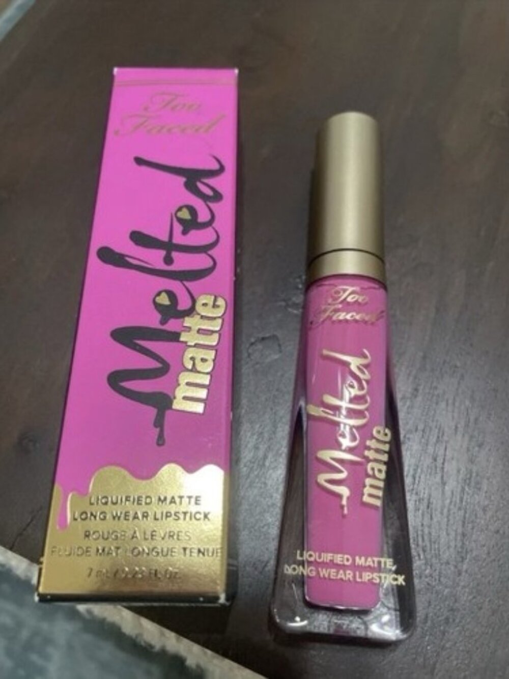 Too Faced Melted Matte Liquid Lipstick - 1998  - New In Box - Rare